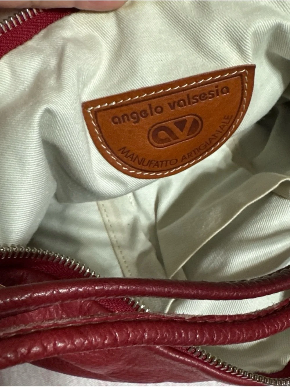 Red Leather Hobo Bag - Stylish Everyday Shoulder Bag